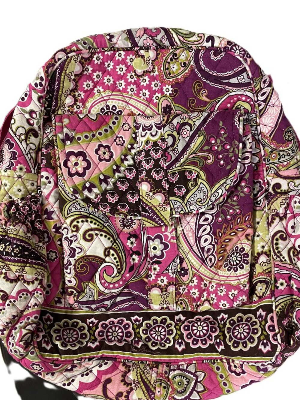 Vera Bradley Very Berry Paisley backpack